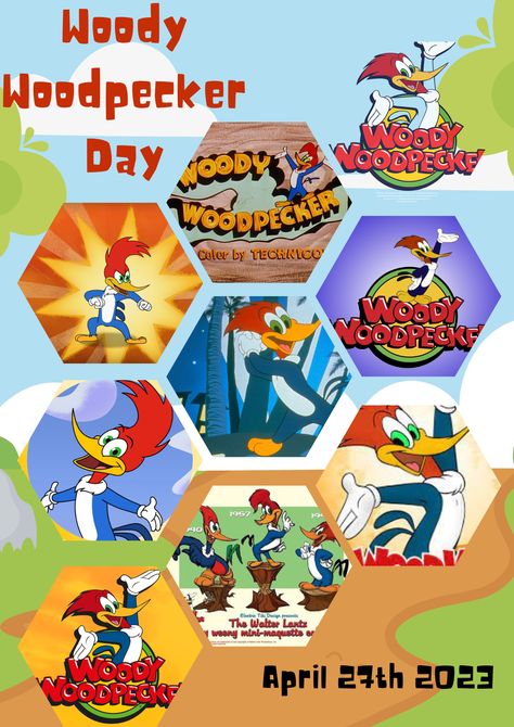 Woody Woodpecker Day Woody Woodpecker, Cartoon Network, The Land, Tv Shows, Tv, Anime, Art