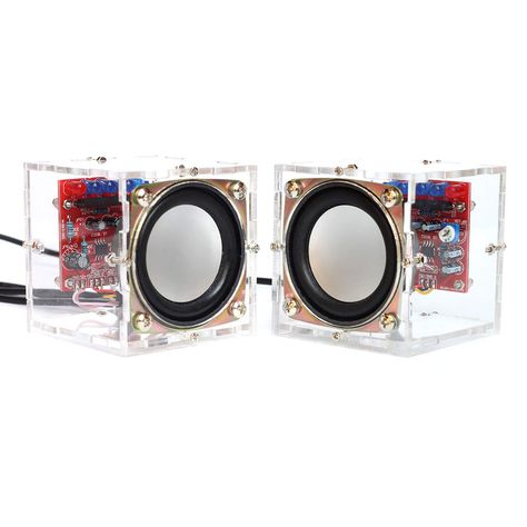 Mini Amplifier, Sound Amplifier, Speaker Box, Stereo Speakers, Diy Kit, Arduino, Diy Kits, Electronic Components, Speaker