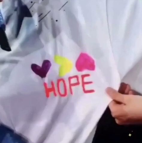 Bts Shirt, Bts Clothing, Hope World, T Shirt Painting, Bts Merch, Hoseok Bts, Kpop Merch, Bts J Hope, Foto Bts