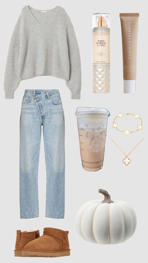 #fall #outfitinspo Cute Middle School Outfits, Preppy Fall Outfits, Casual Preppy Outfits, Outfit Inspo Casual, Everyday Fashion Outfits, Casual School Outfits, Cute Outfits For School, Lazy Outfits, Simple Trendy Outfits