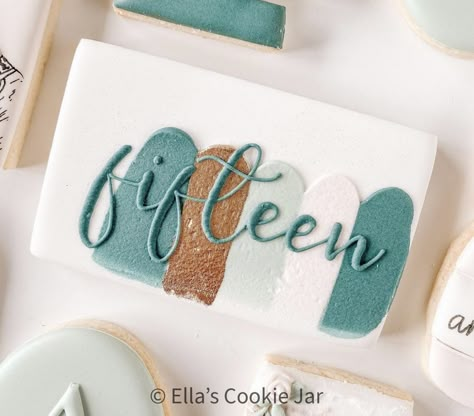 Wedding Shower Cookies, Happy Birthday Cookie, Cookies Decoradas, Cookie Craft, Holiday Cookies Christmas, Iced Sugar Cookies, Cookies Pastry, Sugar Cookie Designs, Valentines Day Cookies