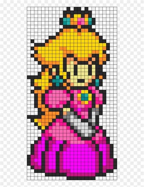 Pixel Art Grid, Princess Peach, Pixel Art, Minecraft, Fictional Characters, Art