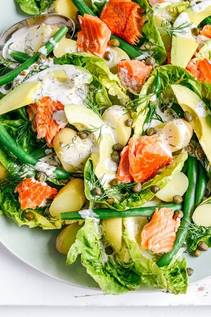 Smoked Salmon Salad, Detox Salad, Lamb Curry, Summer Loving, Salmon Salad, Smoked Salmon, Salmon Recipes, Summer Salads, Soup And Salad