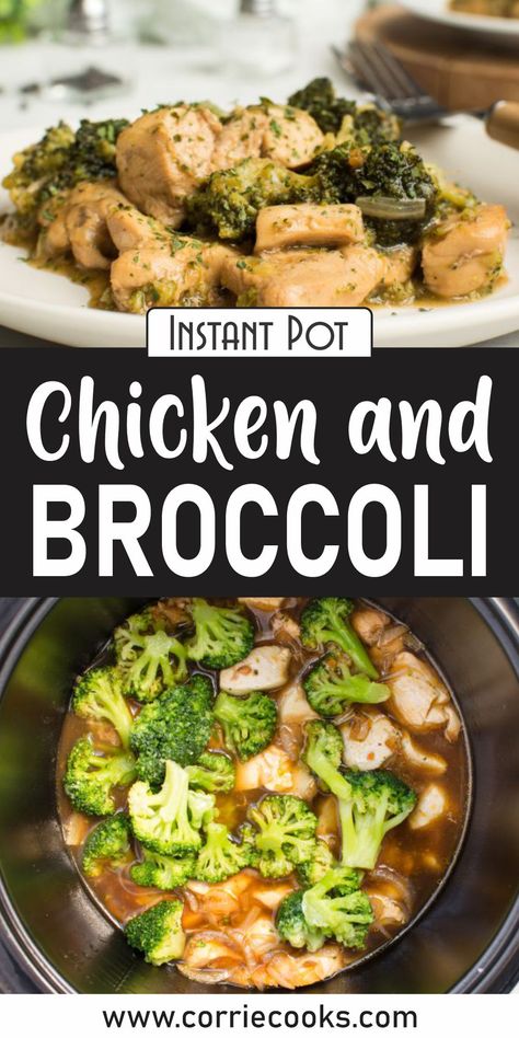 Instant Pot Chicken and Broccoli Instant Pot Chicken And Broccoli, Pressure Cooker Recipes Chicken, Best Pressure Cooker Recipes, Instapot Meals, Best Pressure Cooker, Pressure Cooker Chicken, Chicken And Broccoli, Chinese Chicken, Instant Pot Dinner Recipes