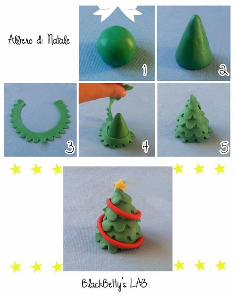 Cupcake Fondant, Clay Christmas Decorations, Christmas Cake Designs, Christmas Cake Decorations, Xmas Cake, Clay Christmas, Fondant Tutorial, Christmas Clay, Polymer Clay Christmas