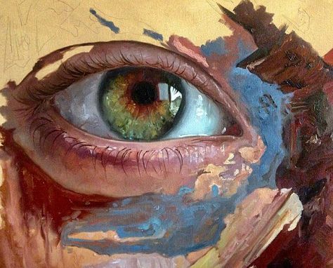 'CAPTURING THE GLIMMERING GLAZE OF THE HUMAN EYE'. Read the full article in our Journal. Eye Study, Realistic Eye Drawing, Oil Painting Tutorial, Portraiture Painting, Realistic Eye, Music Artwork, Eye Painting, Human Eye, Abstract Faces