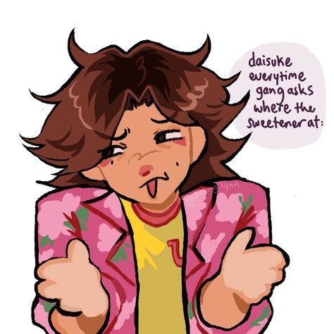 Silly Mouthwashing, Daisuke Mouthwashing Fanart, Daisuke Fanart, Mouthwashing Daisuke, Mouthwashing Fanart, Mouth Game, Mouth Washing, Background Game, Silly Meme