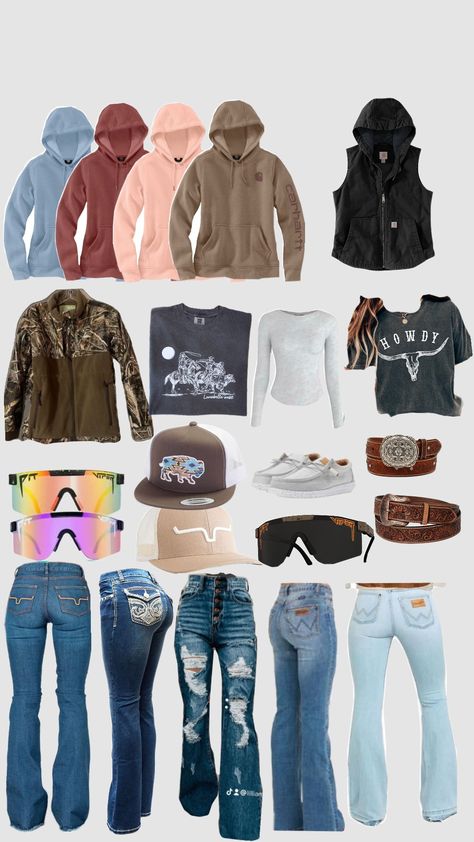 Western clothes Western Closet Staples, Grunge Western Outfits, Western Day Outfit, Lazy Western Outfits, Western School Outfits, Grunge Western, Country Vibes, Country Things, Western Clothes