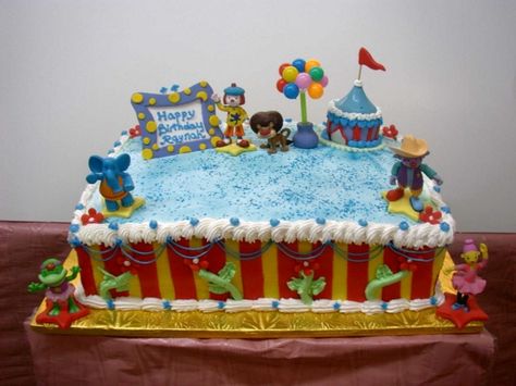 JoJo's Circus Jojo's Circus, Circus Birthday Cake, Circus Birthday, The Toys, Party Entertainment, Cakes And More, How To Make Cake, Birthday Cakes, Kids Party