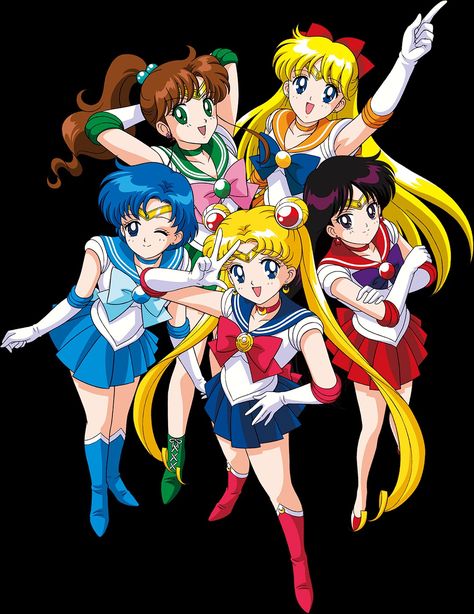 Sailor Moon Girls, Sailor Moon Luna, Sailor Moon Stars, Sailor Moon Usagi, Sailor Moon Wallpaper, The Sailor, Sailor Moon Art, Pretty Guardian Sailor Moon, Sailor Mars