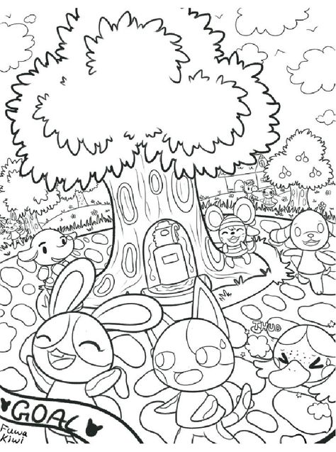 Animal Crossing Coloring Pages, Animal Crossing Gyroid, Month Animals, Leaf Coloring Page, Pokemon Coloring, Coloring Page Ideas, Animal Coloring Books, Animal Coloring, Cool Coloring Pages