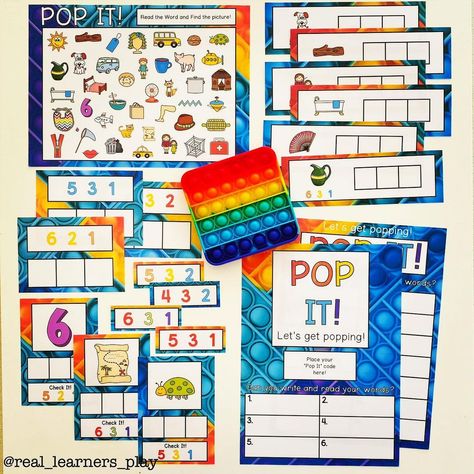 Sped Classroom, Teacher Board, Classroom Idea, Teacher Boards, Reading Practice, First Grade Classroom, Cvc Words, Pop It, Classroom Activities