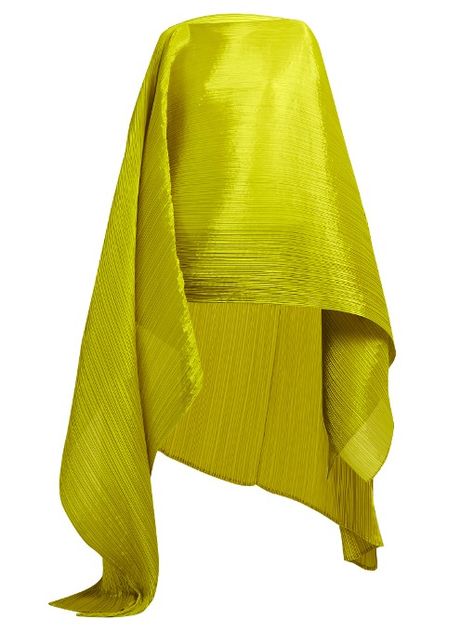 Yellow Shawl, Pleated Scarf, Tie Scarves, Issey Miyake Pleats Please, Luxury Lifestyle Girly, Yellow Scarf, Pleats Please, Advanced Style, Fashion Sites