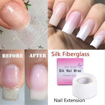 Silk Nails, Fiberglass Nails, Silk Wrap Nails, Self Nail, Builder Gel Nails, Acrylic Nail Shapes, Gel Acrylic Nails, Nail Repair, Art Tool