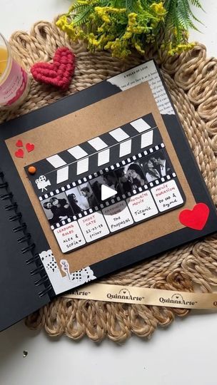 1M views · 72K reactions | Scrapbook Page idea 23/30 ♥️ Follow for more | QuinnsArte by Quinal Malara | 10CM · Spring Snow Instagram Scrapbook, Handmade Greeting Card Designs, Cute Scrapbooks, Spring Snow, Scrapbook Gift, Bullet Journal Writing, Photo Journal, Greeting Card Design, Scrapbook Ideas