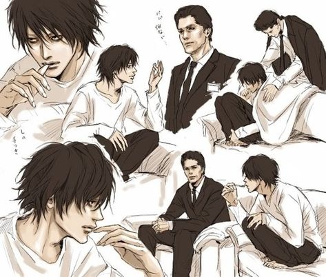 Just another Wammy kid. — (Original Source: deleted deviant account, I’d... Lawliet Fanart, L Lawliet Fanart, Dead Note, Deat Note, Lily Art, Nate River, Pokemon Mew, L Lawliet, An Anime