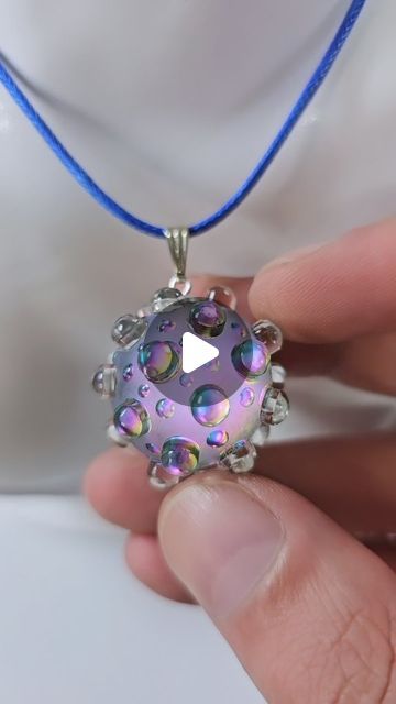 Daniel Cooper on Instagram: "Making 'The Virus'  Here is the full process on how to make these resin art virus jewelry pendants.   A bit time consuming but definitely worth it!  Resin art, resin, jewelry inspo, jewelry making, jewellery making, necklace ideas  @resinrockers  #resinart #resin #jewelrymaking"