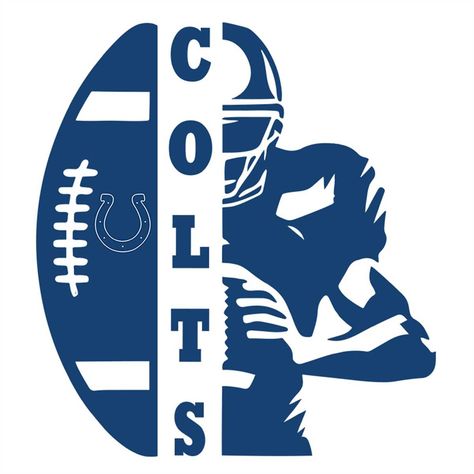 Indianapolis Colts Svg, Colts Svg, Colts Logo, Hand Lettering Alphabet Fonts, Indianapolis Colts Football, Colts Football, Raster Graphics, Alphabet Fonts, Sublimation Svg