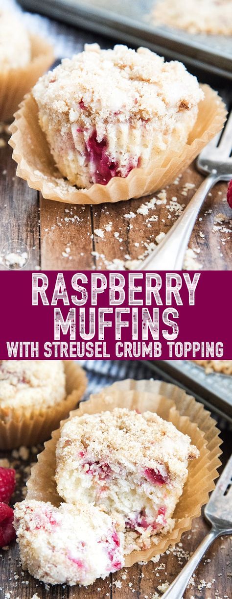 Jumbo Raspberry Muffins, Raspberry Streusel Muffins, Breakfast Casserole Muffins, Muffins Blueberry, Jumbo Muffins, Ideas For Breakfast, Raspberry Muffins, Donut Muffins, Easter Breakfast