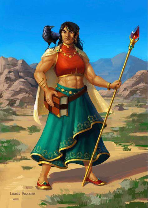 Buff Wizard, Female Character Concept Art, Buff Lady, Npc Ideas, Table Top Games, Top Games, Female Character Concept, Fantasy Portraits, Badass Women