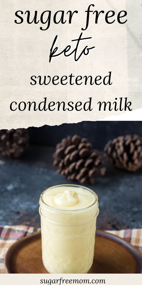 Keto Frosting, Sugar Free Condensed Milk, Condensed Milk Recipe, Sweetened Condensed Milk Recipes, Comidas Keto, Kek Lapis, Keto Sauces, Keto Holiday, Postre Keto