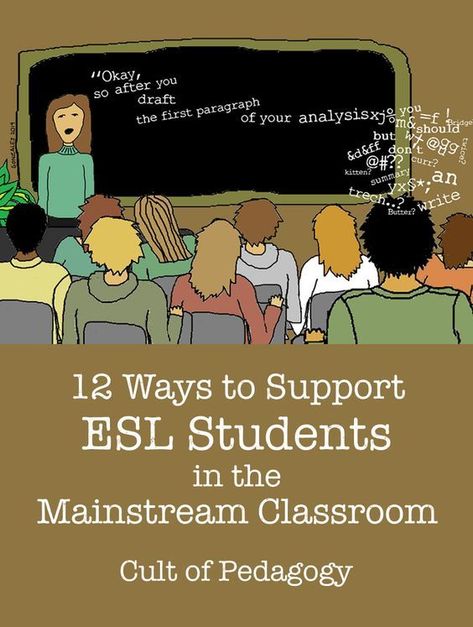 Sheltered Instruction Strategies, Sheltered Instruction, Teaching Esl Students, Ell Strategies, Ell Resources, Esl Ideas, Teaching English Language Learners, Teaching Esl, Cult Of Pedagogy