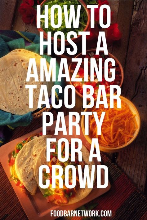 Tacobar Party, Diy Taco Bar, Taco Bar Buffet, Mexican Party Food, Taco Bar Party, Friends Get Together, Mexican Buffet, Nacho Bar, Bar Diy