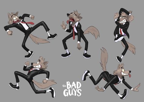 Official Concept Art, Mr Wolf, Mister Wolf, The Bad Guys, Sketchbook Pro, Pretty Artwork, Animation Studios, Big Bad Wolf, Bad Guys