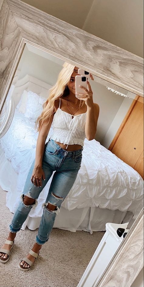 Worst Parents, 2019 Outfits, Southern Outfits, Casual School Outfits, Wardrobe Tips, Outfits Chic, Trendy Summer Outfits, Nice Style, Cute Comfy Outfits