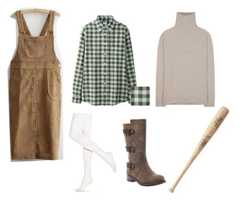 ""The Shining" Wendy Costume" by oliviaf14 ❤ liked on Polyvore featuring Jardin des Orangers, WithChic, Uniqlo, Hue and Madeline Girl Diy Party Outfit, Dresses Green Long, Wendy Costume, Journal Clothes, Unique Couple Halloween Costumes, Horror Halloween Costumes, Horror Costume, Halloween Coustumes, Green Long Sleeve Shirt