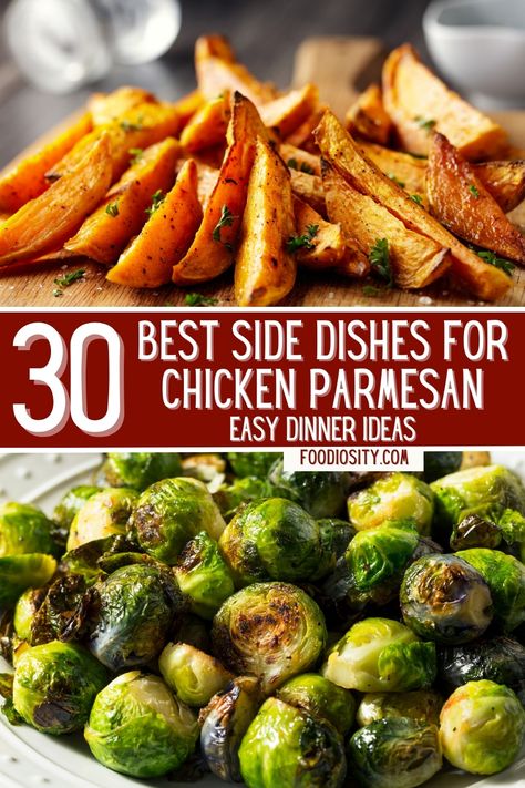 Parmesan Chicken Side Dishes, Sides For Garlic Parmesan Chicken, Sides For Garlic Chicken, Side For Chicken Parmesan, Side Dish For Chicken Parmesan, Sides For Parmesan Crusted Chicken, What To Serve With Chicken Parmesan, Stuffed Chicken Side Dishes, Sides With Chicken Parmesan