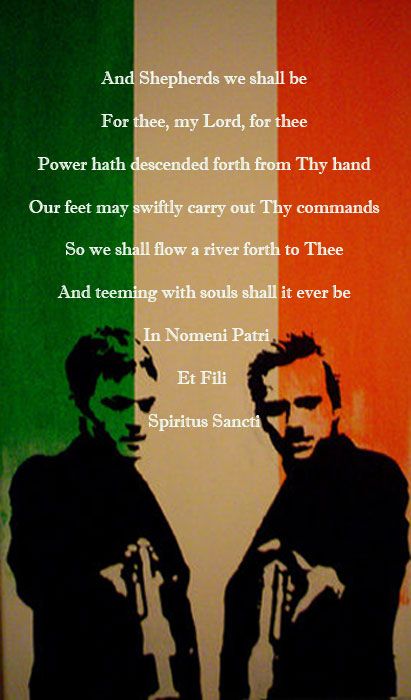 Boondock Saints!! Boondock Saints Quotes, Boondock Saints Tattoo, Brother Blood, Boondocks Saints, Family Prayer, Boondock Saints, Quotes Outdoors, Irish Flag, Education Art