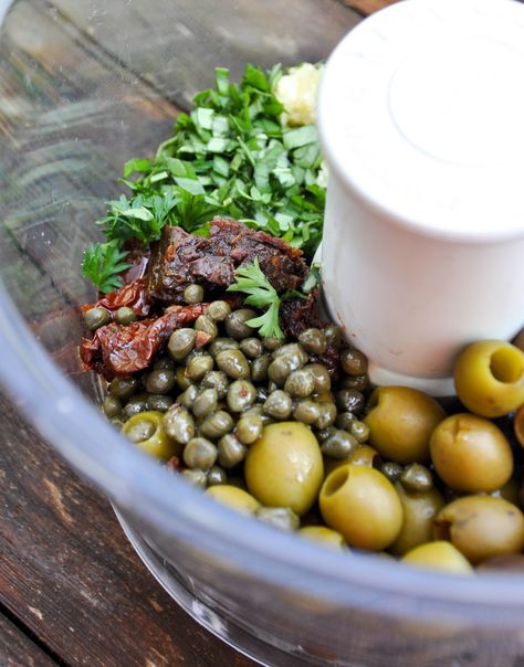 Quick Olive Tapenade | California Grown Olive Tepanade Recipe, Olive Tepanade, Tapenade Recipe, Olive Recipes, Olive Tapenade, Tapenade, Appetizer Dips, Food Processor, Simple Recipe