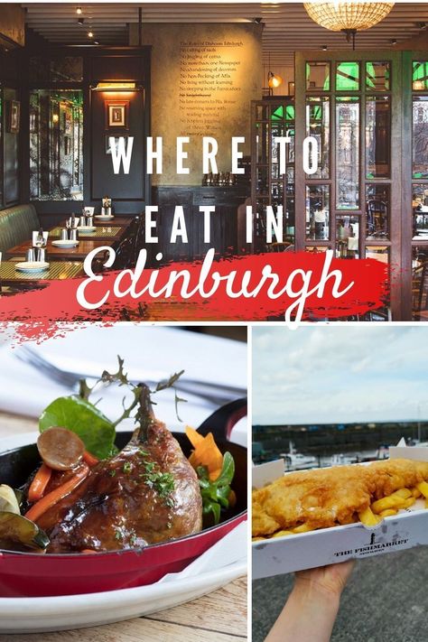 Edinburgh Restaurants, Scotland Food, Scottish Dishes, Edinburgh Travel, Scotland Vacation, Pub Food, Scotland Highlands, Edinburgh Castle, Restaurant Guide