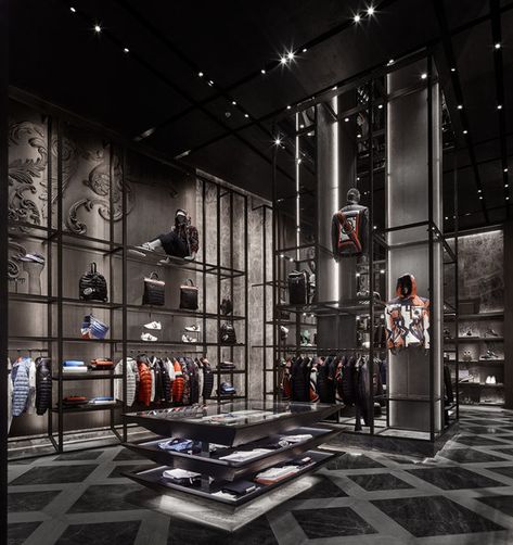 Shoe Store Design, Clothing Store Design, Store Design Boutique, Retail Store Interior, Luxury Closets Design, Store Interiors, Architecture Magazines, Boutique Interior, Store Design Interior