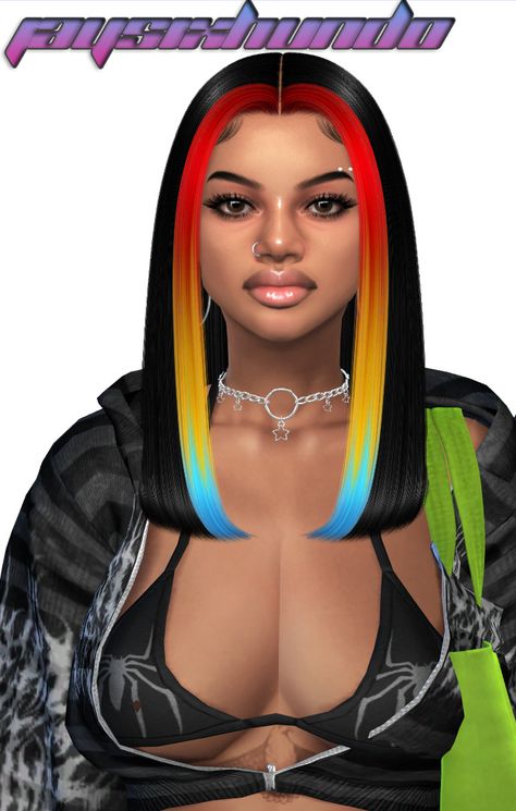 Sims4 Braces, Sims 4 Cc Buss Down, Sims 4 Wet Hair, Cc Folder, Blue Weave, Sims 4 Cc Folder, Sims4 Cc, Sims 4 Game, Sims 4 Cc Finds