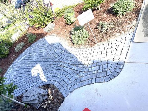 Riccobene Cobble Mat, Paver Steps, Polymeric Sand, Patio Stone, Concrete Interiors, Irregular Patterns, Concrete Pavers, Garden Pond, Reinforced Concrete