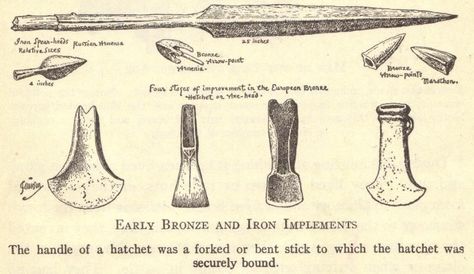 Bronze and Iron Age Weapons and Tools Iron Age Tools, Bronze Age Tools, Early Humans History, Neolithic Revolution, The Hatchet, Economic Geography, Native American Tools, Ancient Tools, Iron Tools