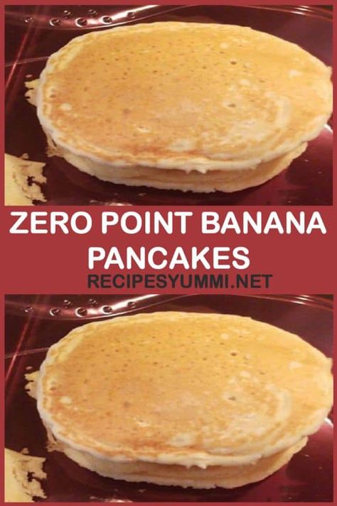 Ww Pancakes, Pancake Banane, Weight Watchers Pancakes, Weight Watcher Desserts, Plats Weight Watchers, Cucumber Diet, Weight Watchers Recipes Desserts, Weight Watchers Smart Points, Weight Watchers Breakfast