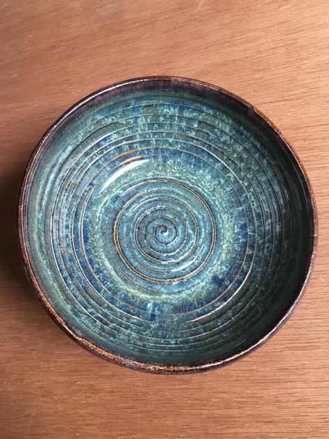 3 x River Rock, then 2 x Textured Turquoise, then 1 x Seaweed fired to cone 6 River Rock Glaze, Textured Turquoise, Glaze Combinations, Amaco Glazes, Ceramic Glaze Recipes, Ceramic Texture, Glaze Ceramics, Glaze Recipe, Pottery Glazes