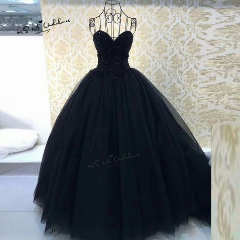 Black Sweet 16 Dresses, Black Sweet 16, Black Gothic Wedding, Princess Bride Dress, Cheap Quinceanera Dresses, Red Ball Gowns, Black Red Wedding, Black Wedding Gowns, Black Quinceanera Dresses