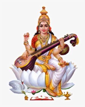 Saraswathi Devi, Saraswati Picture, Hindu Goddesses, Creation Logo, Saraswati Mata, Saraswati Photo, Devi Images, Saraswati Statue, Basant Panchami