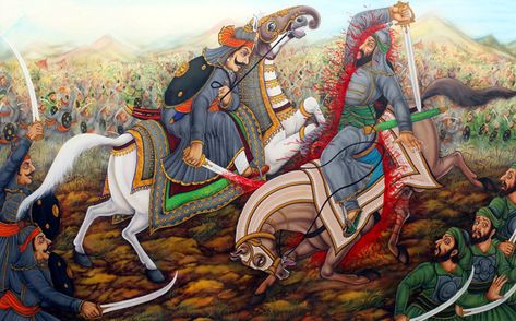 भारतीय इतिहास, Maharana Pratap, Ancient Indian History, Rajasthani Painting, Indian Legends, Bravest Warriors, History Of India, रोचक तथ्य, Rare Pictures