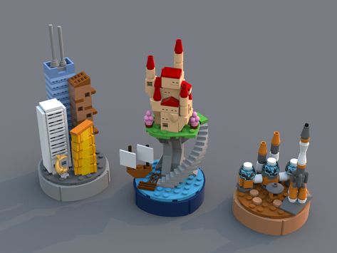 LEGO IDEAS - Product Ideas - Micro Worlds Lego Hacks, Lego Furniture, Lego Club, Construction Lego, Lego Sculptures, Micro Lego, Lego Diy, Lego Activities, Amazing Lego Creations