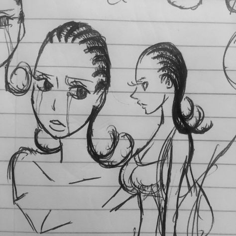 Uncolored black woman with cornrows Cornrows Drawing Reference, Drawing Cornrows, How To Draw Cornrows, Draw Cornrows, Sketch Tips, Corn Row, How To Draw Braids, Boyfriend Anniversary, Hair Sketch