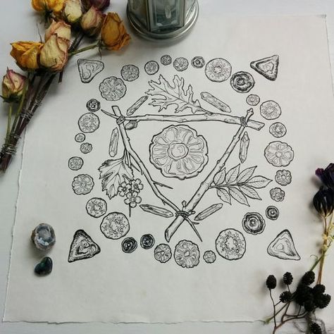 "Hexenringe" - also known as a fairy ring or witch's circle Magical Artwork, Fairy Circle, Circle Tattoo, Witch Tattoo, Fairy Ring, Creation Art, Paper Ideas, Beltane, Witch Art