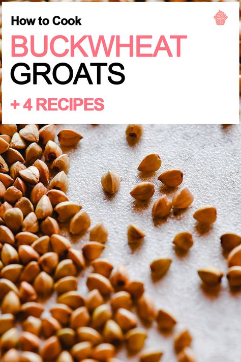 buckwehat groats Whole Buckwheat Recipes, How To Cook Buckwheat Groats, Buckwheat Salad Recipes, Buckwheat Groats Recipes, Soaked Granola, Groats Recipe, How To Cook Buckwheat, Buckwheat Salad, Wheat Free Bread