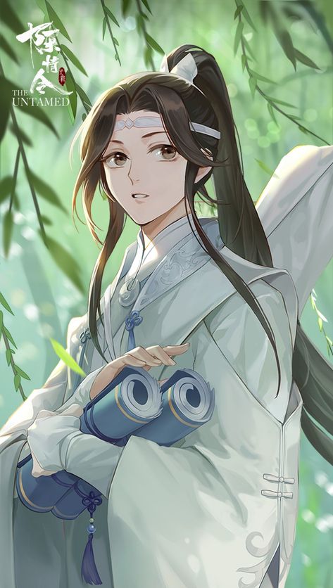 Lan Sizhui/Lan Yuan/A'Yuan/Wen Yuan Lan Sizhui, Chinese Anime, New Year Art, Heaven's Official Blessing, Game Artwork, Mobile Game, An Anime, Community Art, Chinese Art