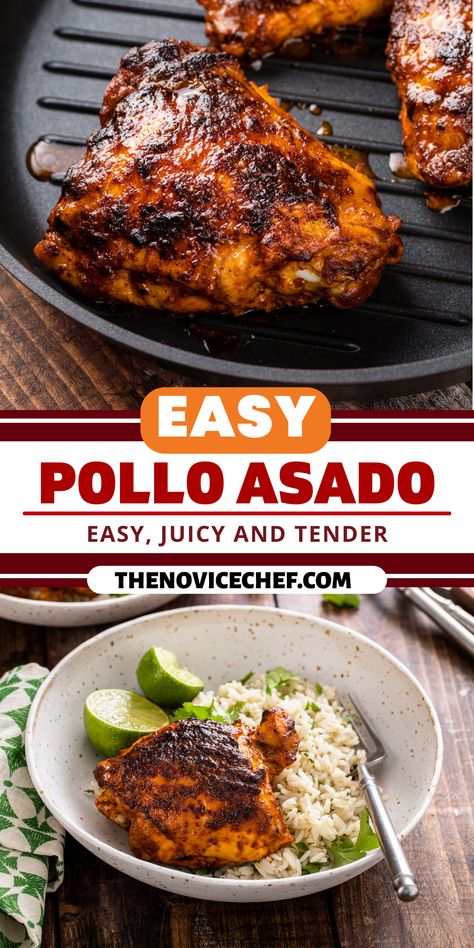 Caribbean Chicken Marinade, Pollo Regio Chicken Recipe, Authentic Pollo Asado Marinade, Pollo Asado Marinade, Whole Chicken Marinade, Mexican Chicken Marinade, Achiote Chicken, Achiote Paste, Mexican Grilled Chicken