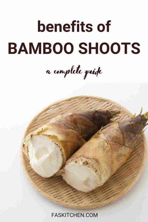 A Pinterest pin showcasing bamboo shoots with descriptive text. Learn about the nutrition, benefits, and usage of bamboo shoots, along with tips on buying and storing. Perfect for those eager to explore new flavors and embrace healthy cooking. #BambooShoots #HealthyEating #CookingTips Culinary Notes, Vegetable Benefits, Bamboo Shoots, Healthy Benefits, Healthy Digestion, Nutrition Tips, Full Potential, Heart Healthy, Mother Earth